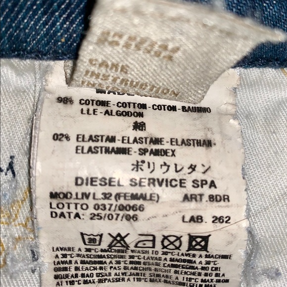 πSOLD!π Diesel LIV Jeans - Picture 6 of 6